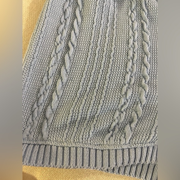 ☀️2/$22☀️ Zara Knit Blue Shorts - Picture 3 of 6